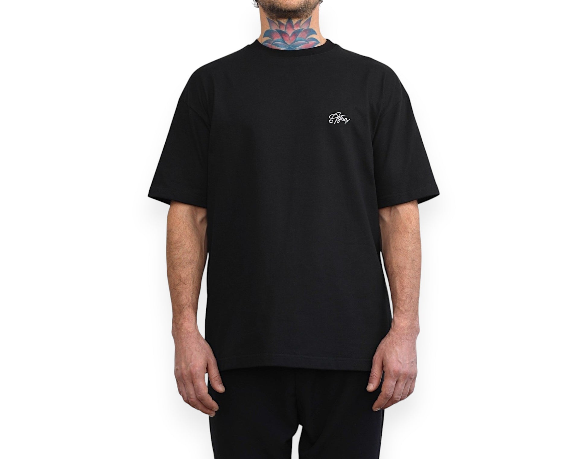 AGNE - THIS WORLD IS YOURS T-SHIRT "CULTURE" BLACK
