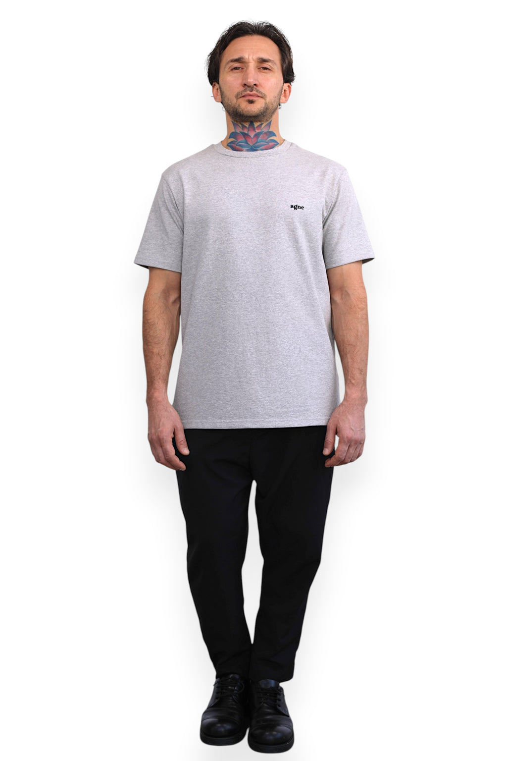 Agne - ESSENTIAL T-SHIRT "BASIC" GRAY