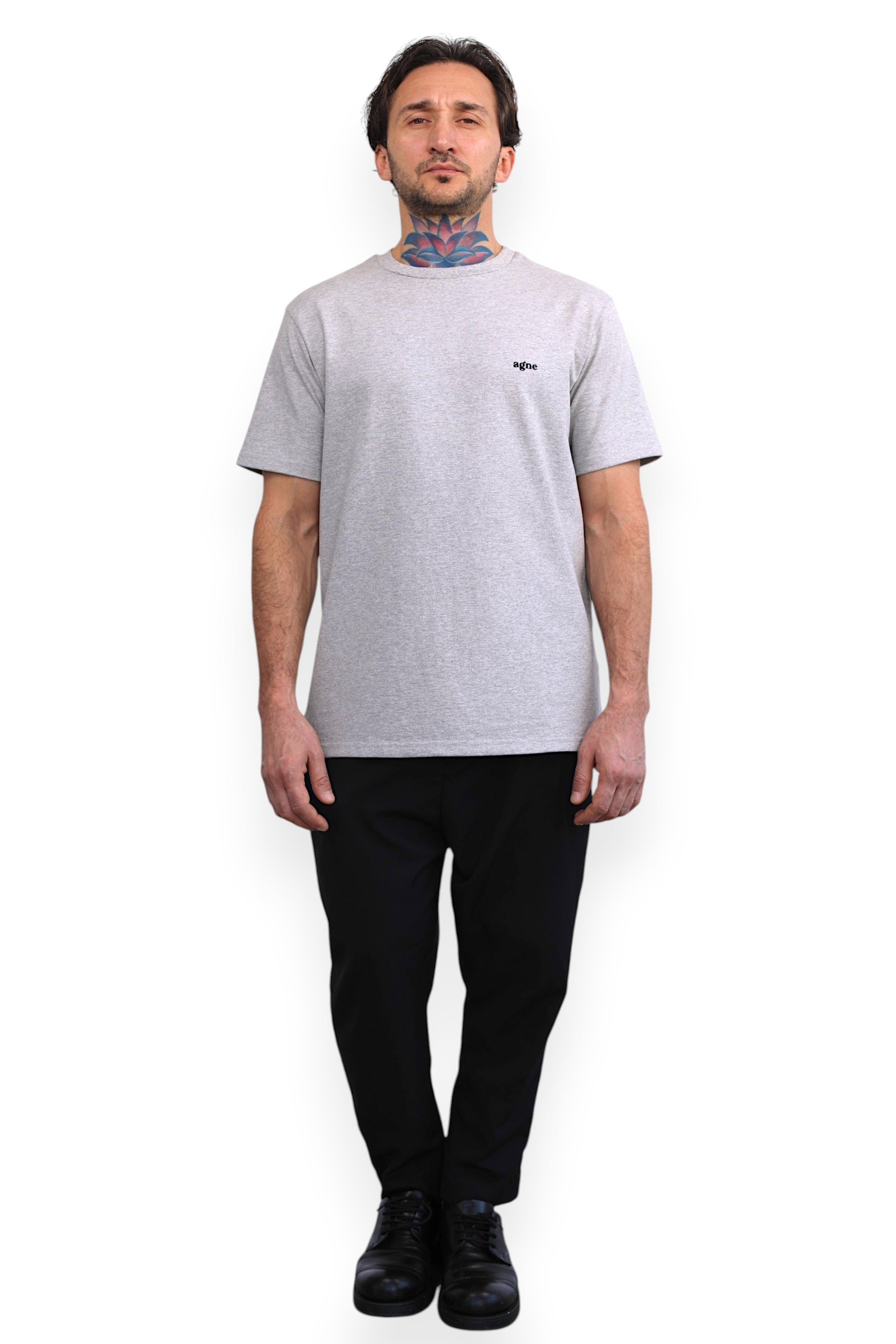 Agne - ESSENTIAL T-SHIRT "BASIC" GRAY