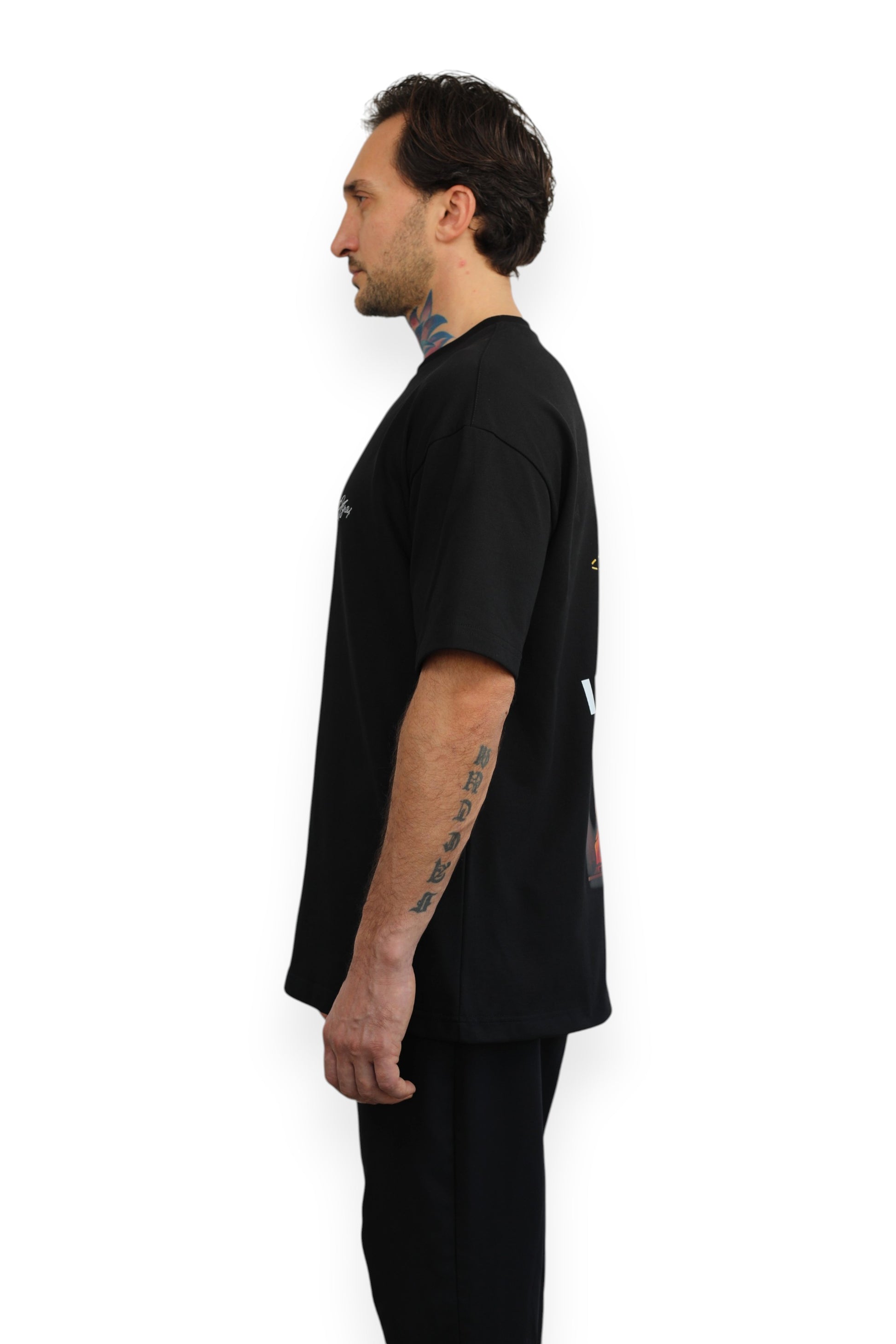 AGNE - THIS WORLD IS YOURS T-SHIRT "CULTURE" BLACK
